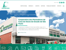 Tablet Screenshot of copercana.com.br